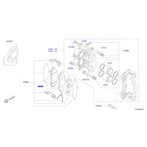 فحمات فرامل أمامية