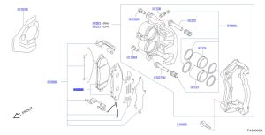 فحمات فرامل أمامية
