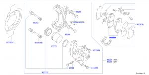 فحمات فرامل أمامية