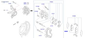 فحمات فرامل أمامية