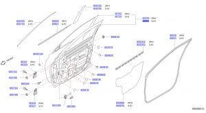 باب أمامي يسار