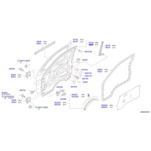 باب أمامي يسار