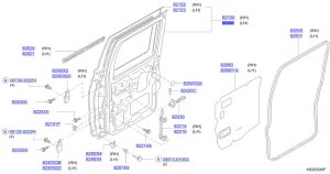 باب خلفي يسار