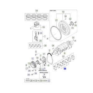 طقم هلالات عامود الكرنك