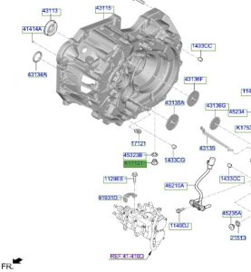 صرة تصريف الزيت المغنطيسي