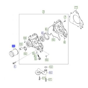 فلتر زيت الماكينة