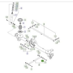 ذراع تحكم خلفي