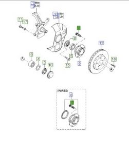 مسمار فلنجة كفر