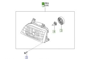 نور أمامي يمين