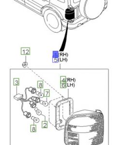 اسطب خلفي يمين