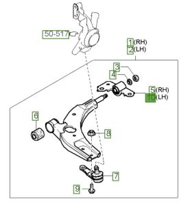 قاعدة جلدة مقص سفلي