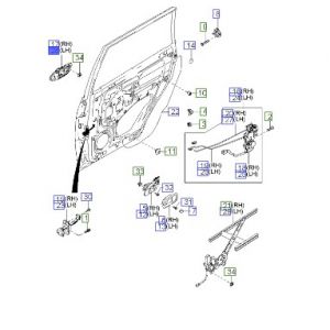 مقبض باب خارجي