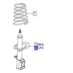 مساعد خلفي يسار