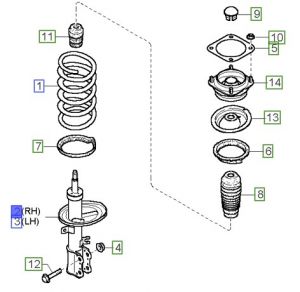 مساعد أمامي يمين