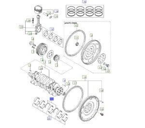 طقم هلالات عامود الكرنك