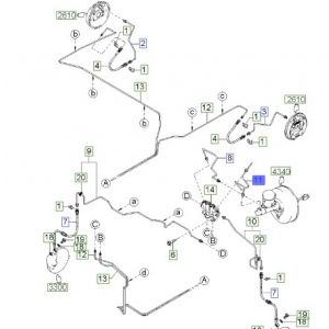 ماصورة زيت فرامل أساسية يسار