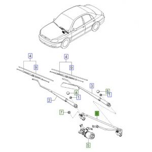 ذراع مساحات