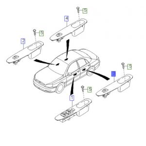 مفتاح التحكم بالنافذة