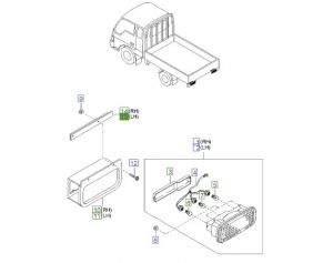 اسطب خلفي يسار