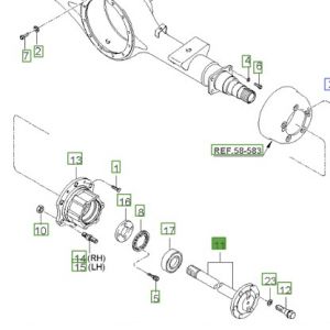 عامود عكس خلفي