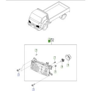 نور أمامي يسار