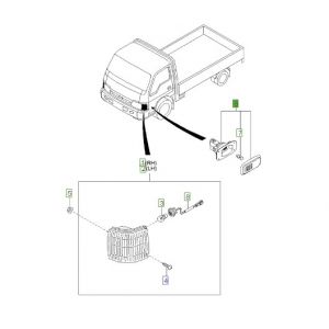 شمعة اشارة جانبية