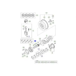 طقم سبائك عامود الكرنك المتحركة مقاس ستاندرد