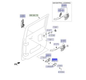غطاء مقبض باب