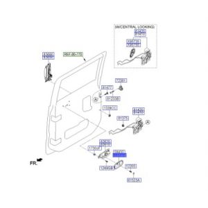 غطاء مقبض باب