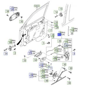 قفل تأمين الباب