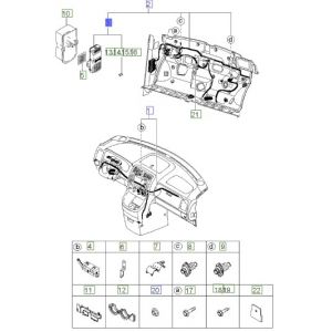 علبة فيوزات داخلية