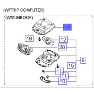 مثبت لمبة السقف