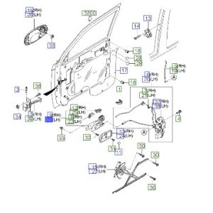 مقبض باب داخلي