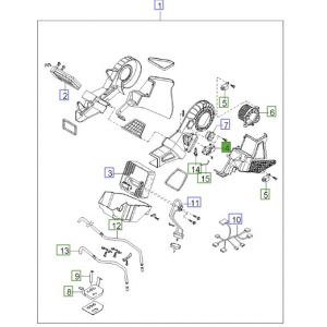 منظم باب دخول هواء المكييف