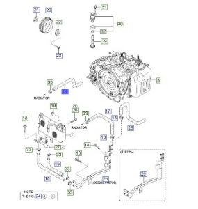 خرطوم مبرد الزيت