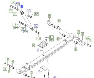 مساعد خلفي (كفرات دبل)