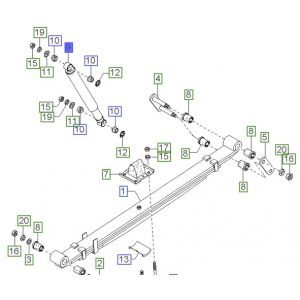 مساعد خلفي (كفرات دبل)