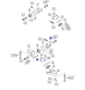 قاعدة كرسي الماكينة