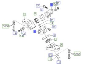 قاعدة كرسي الماكينة