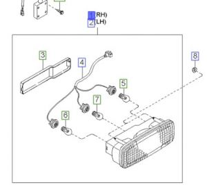 اسطب خلفي يمين