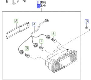 اسطب خلفي يمين