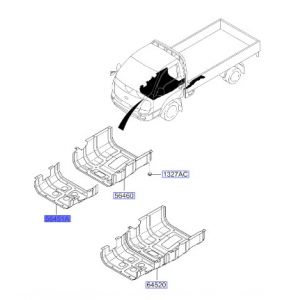 غطاء ماكينة سفلي