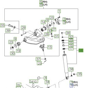 مساعد أمامي يمين