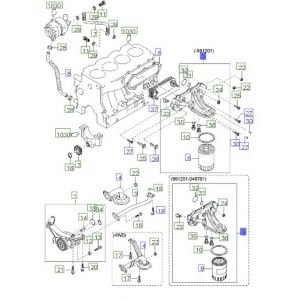 فلتر زيت الماكينة