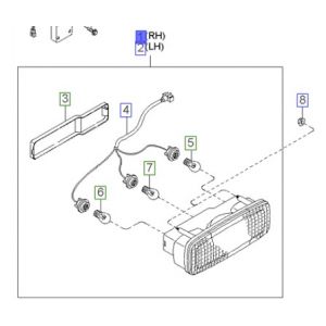 اسطب خلفي يمين