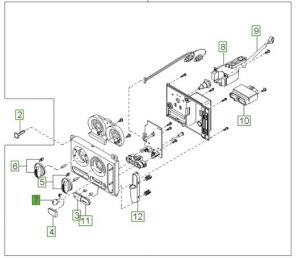 مفتاح تحكم بمروحة المكيف