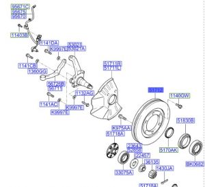 هوب فرامل أمامي