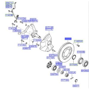 هوب فرامل أمامي