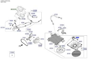 دينمو مروحة رديتر المكيف
