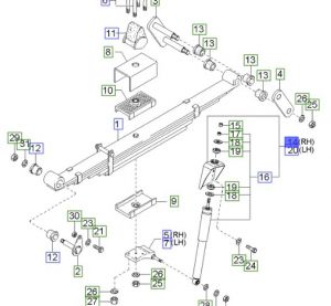 مساعد خلفي يمين